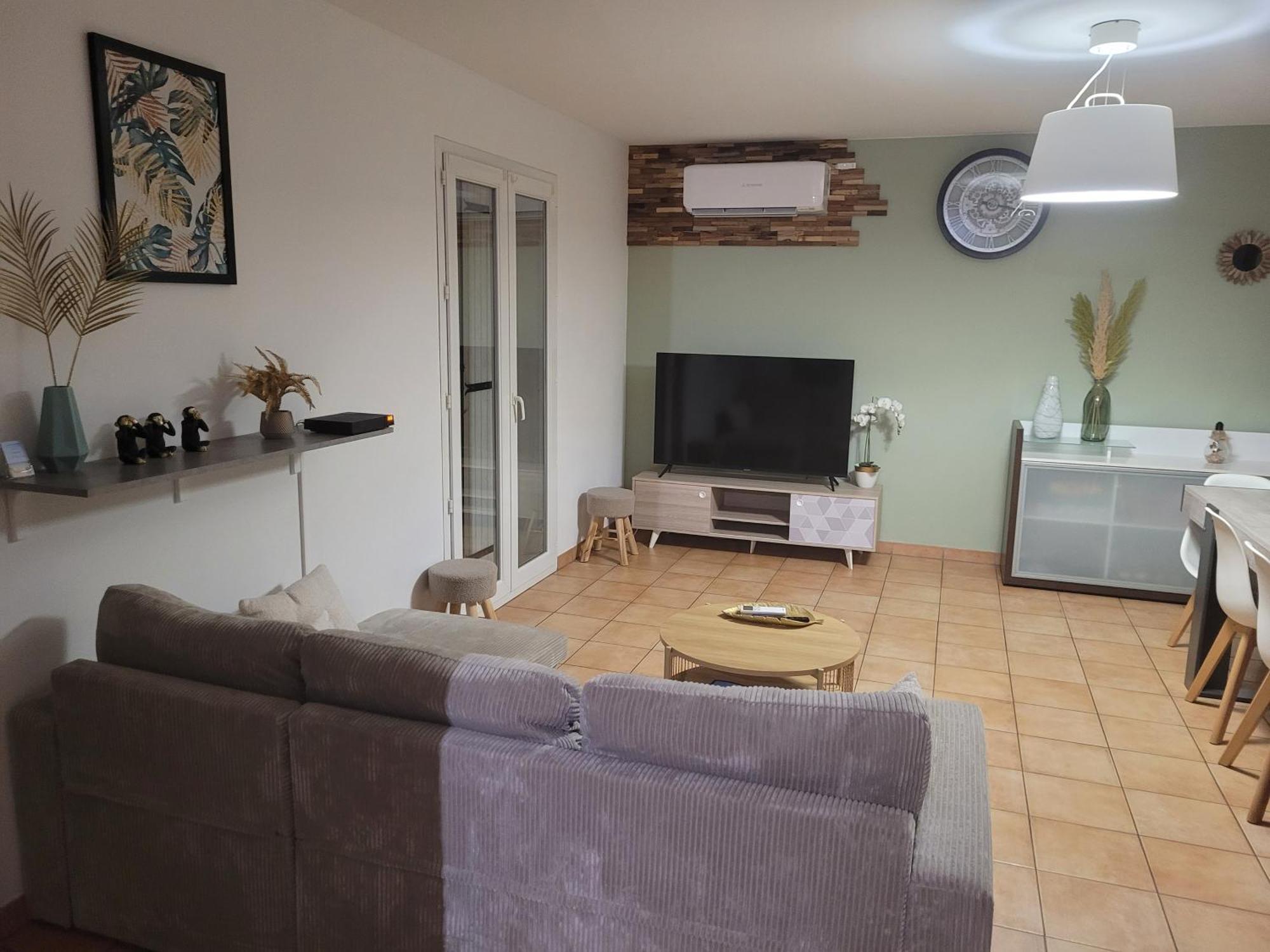 Maison Individuelle 90M2 Avec Veranda Et Piscine روكمور المظهر الخارجي الصورة